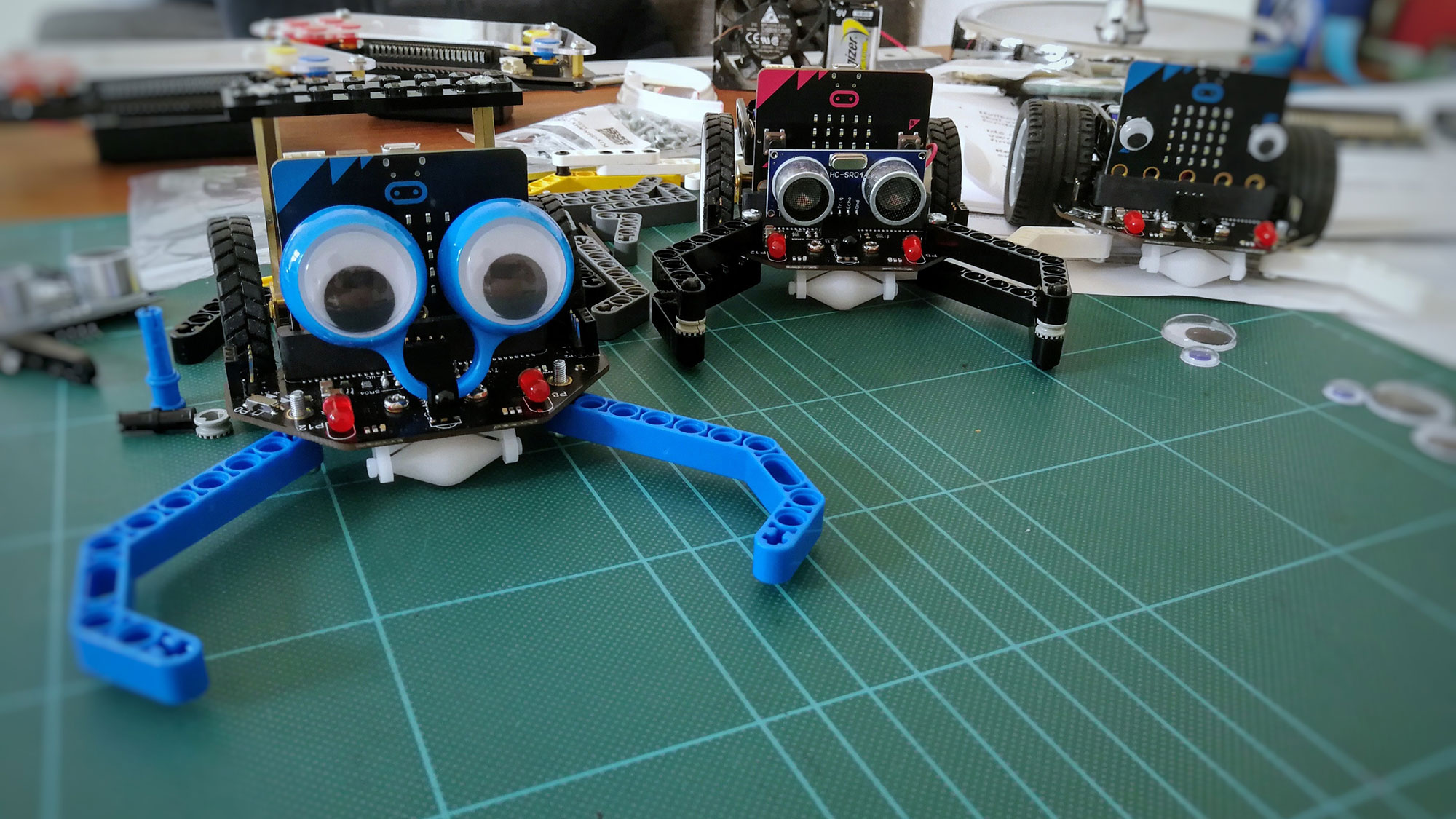 Robotter med micro:bit project image
